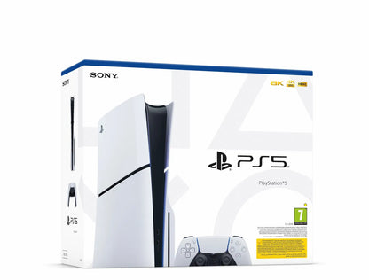 PlayStation 5 (Slim) - 1TB + 2x DualSense Wireless Controller